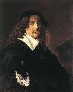 Frans Hals Portret van een man met lang haar en snor oil on canvas